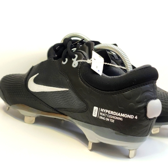 Nike Hyperdiamond 4 Elite Metal Fastpitch Women's Softball Cleats-Size 11 NWOT - Picture 5 of 10